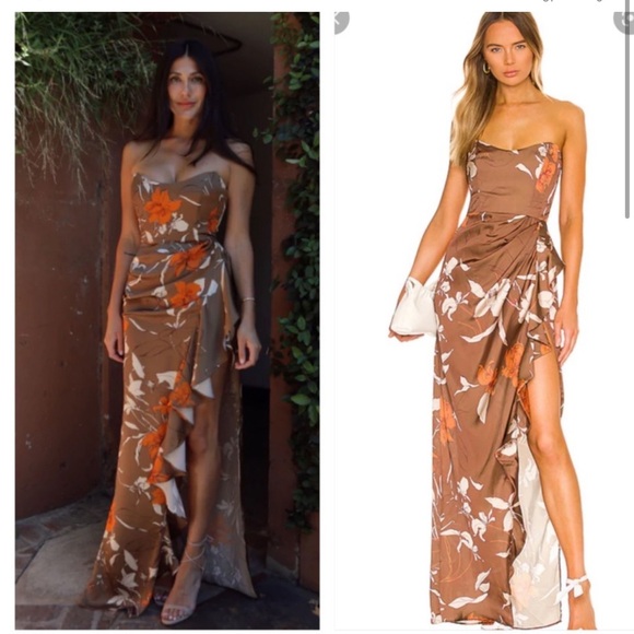 Katie May Baby Cakes Gown in Cocoa Mocha Latte - Picture 2 of 2